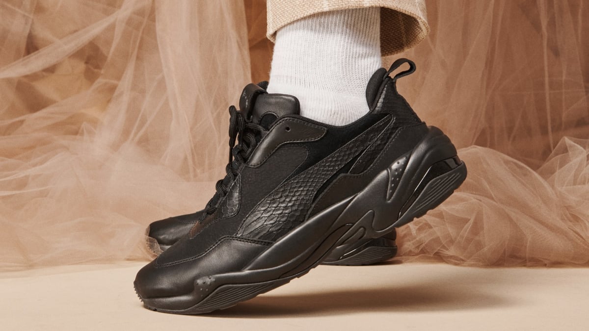 puma thunder desert mens grey