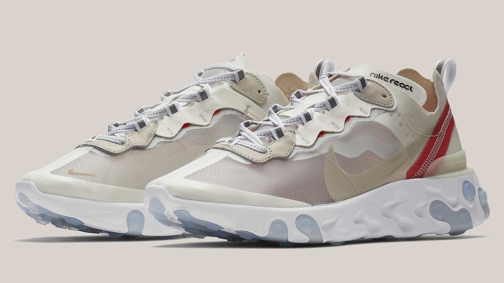 nike react 87 bone