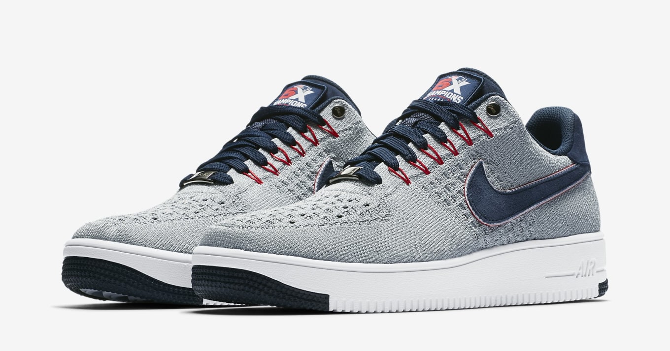 patriots 6x championship air force 1s