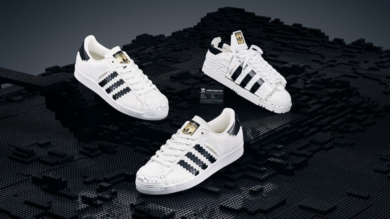 LEGO x Adidas Superstar Collab Release