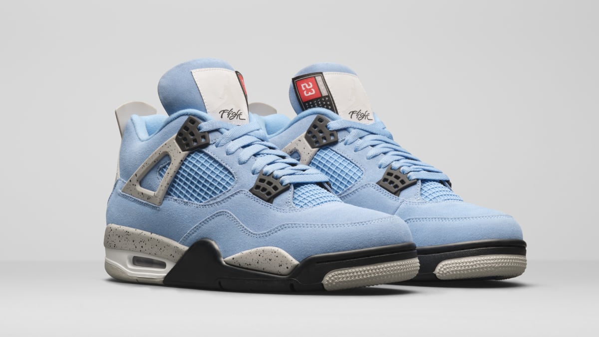 Air Jordan 4 IV Retro 'University Blue/Tech Grey/White/Black' CT8527