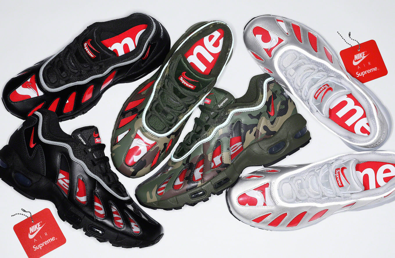 supreme camo air max