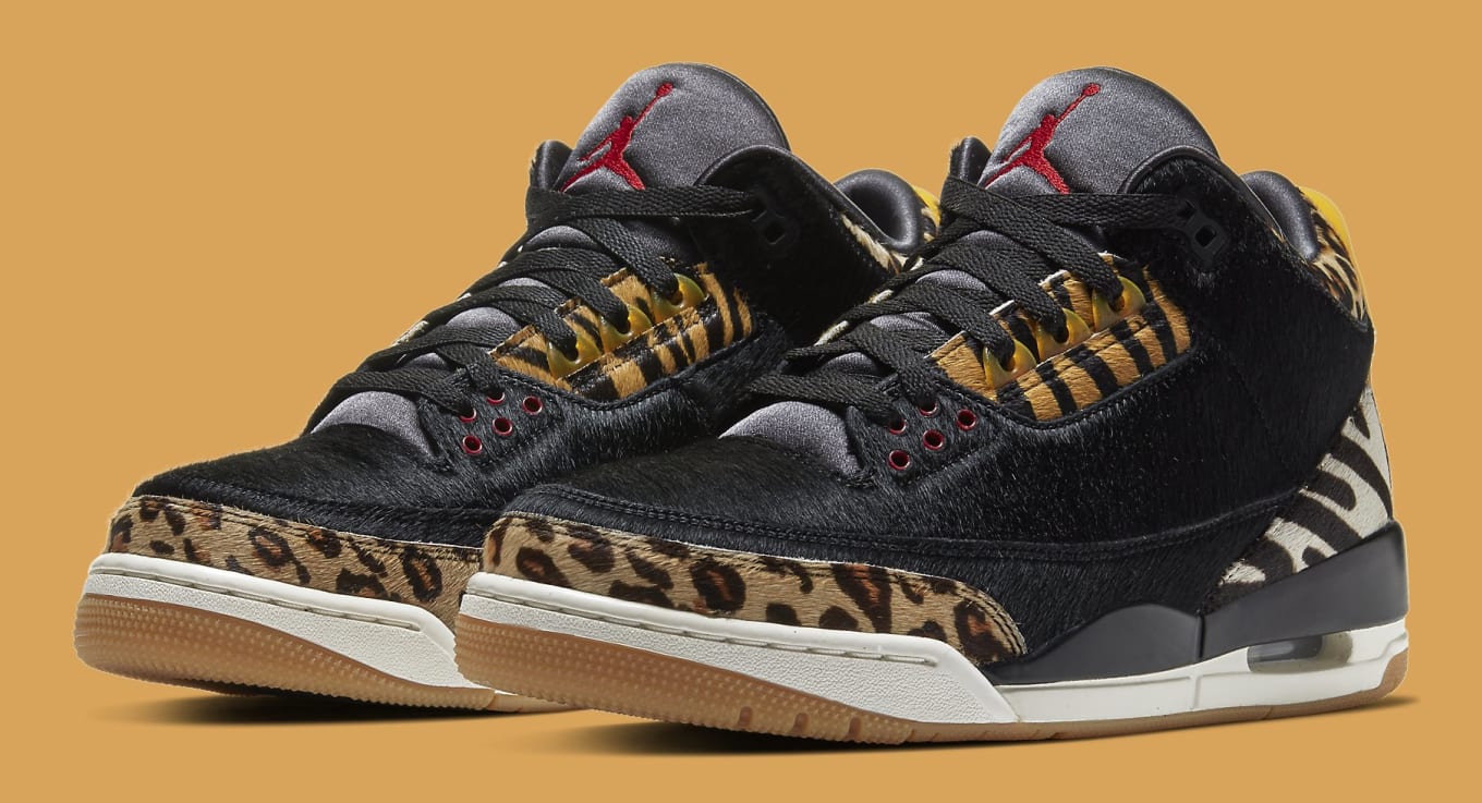 animal print jordan 4