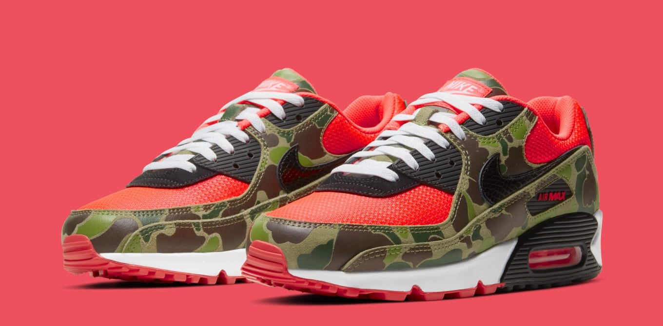 Nike Air Max 90 'Infrared Duck Camo 