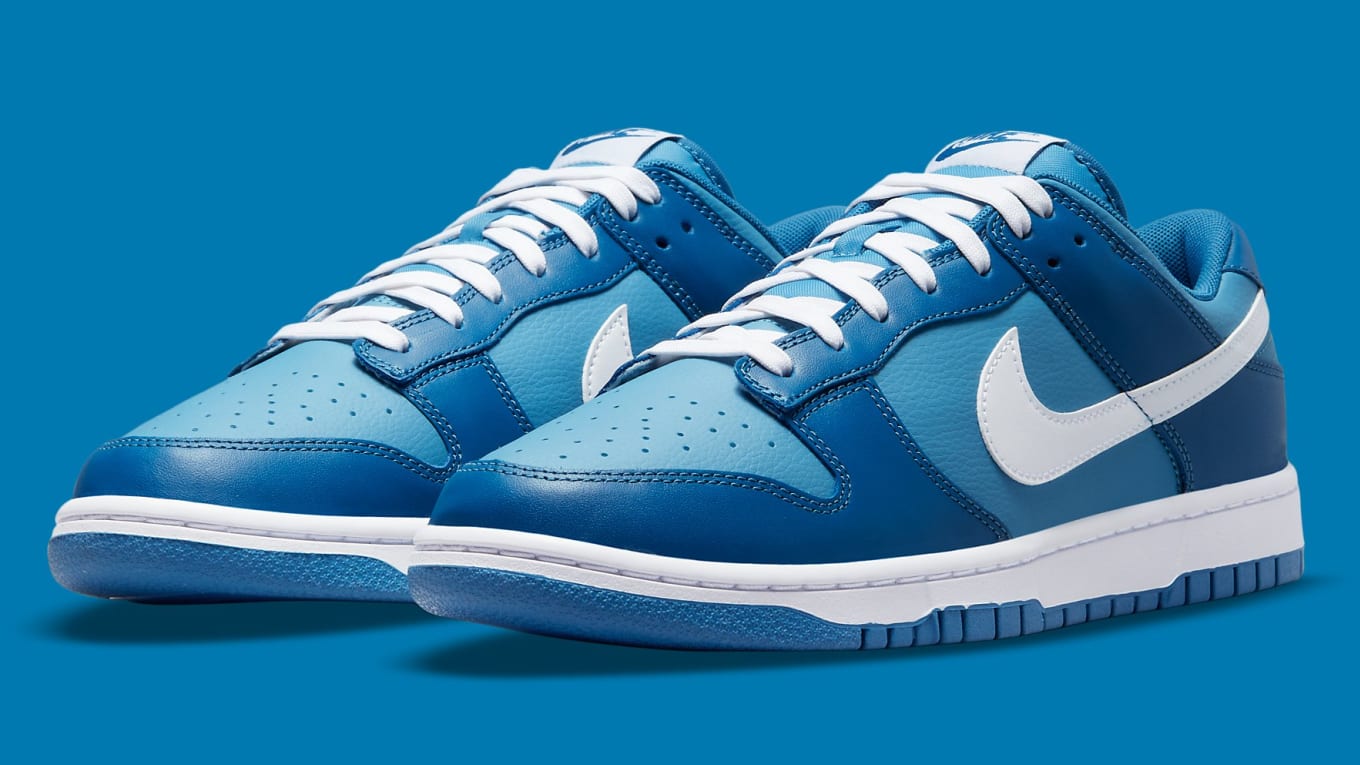 blue jordan dunk