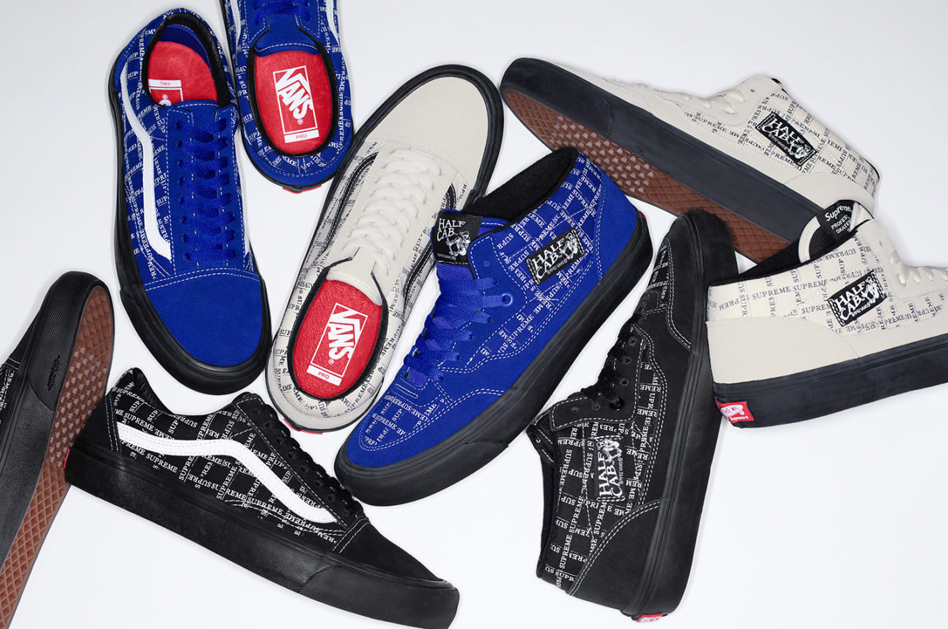 red sole vans