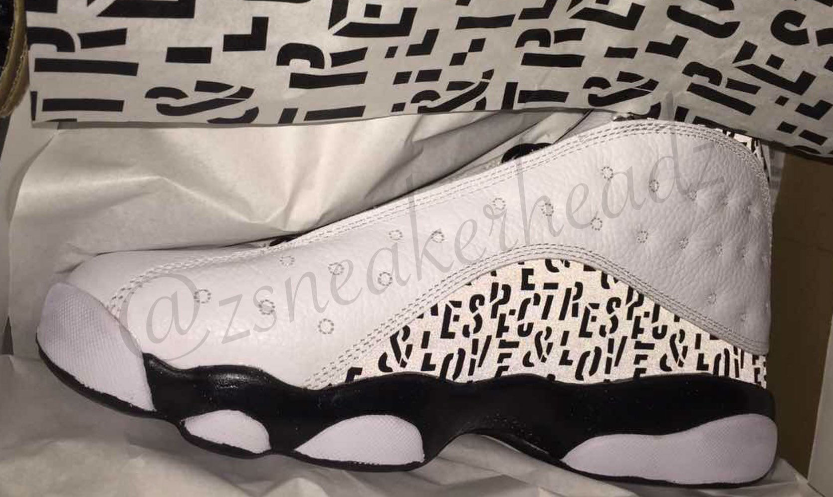 jordan 13 love and respect