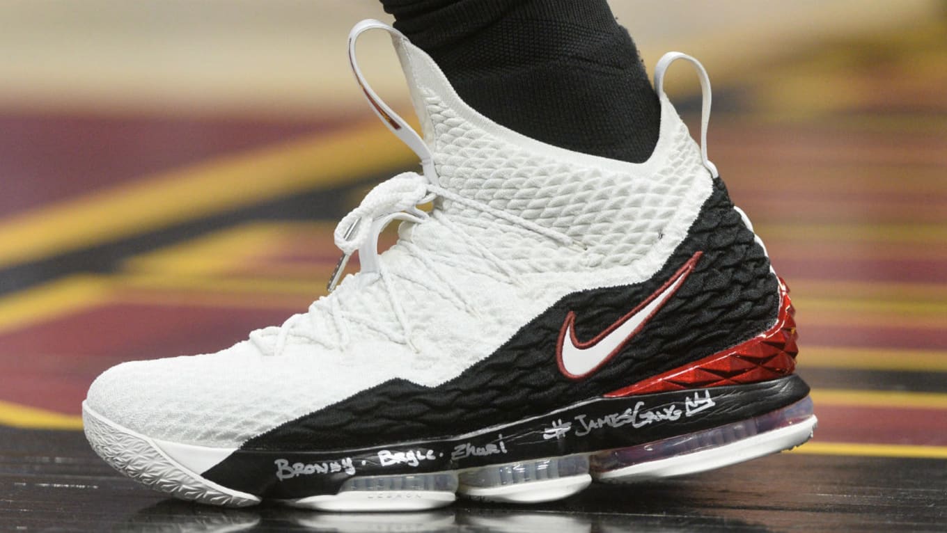 Lebron 15 size 1 deals