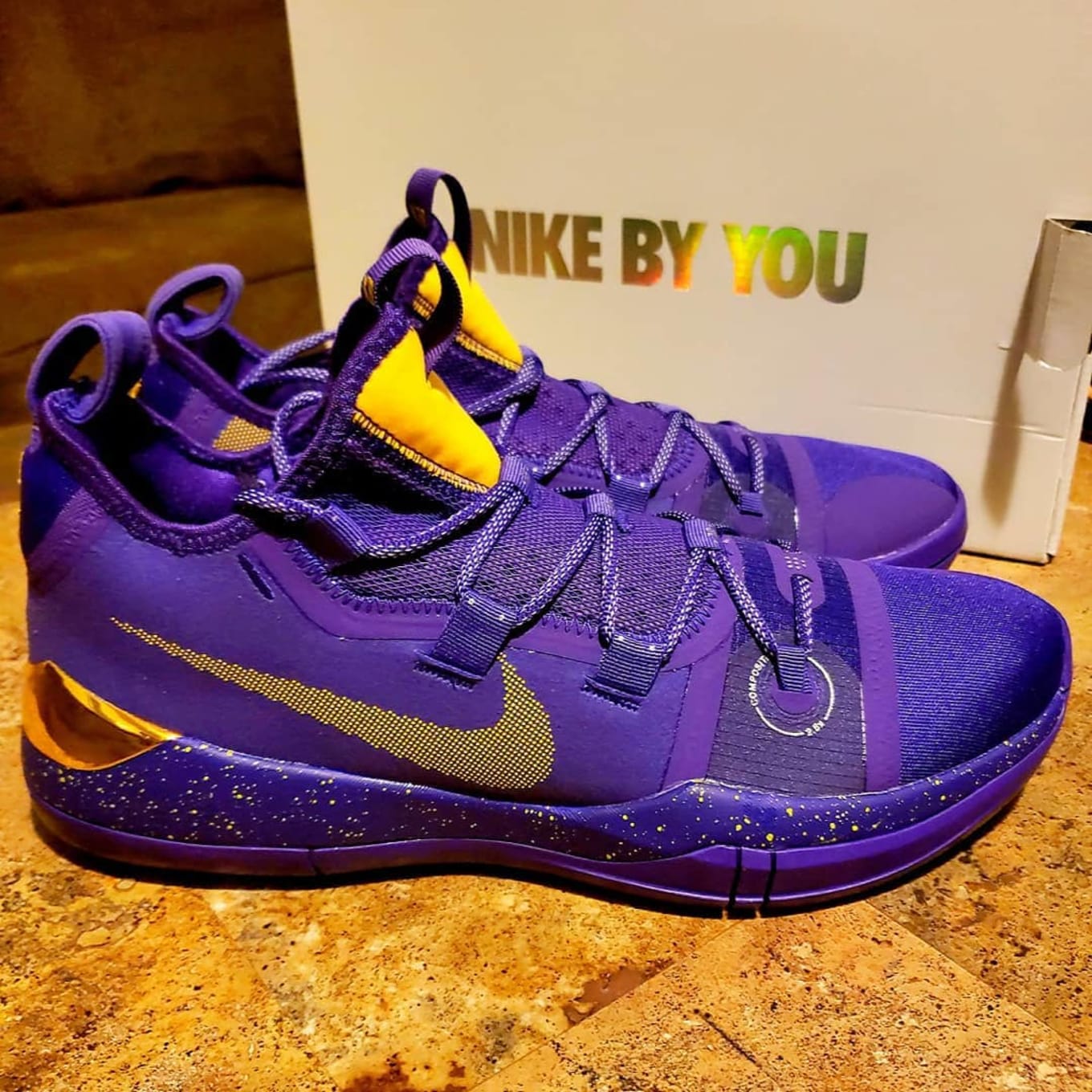 nike kobe ad purple and gold