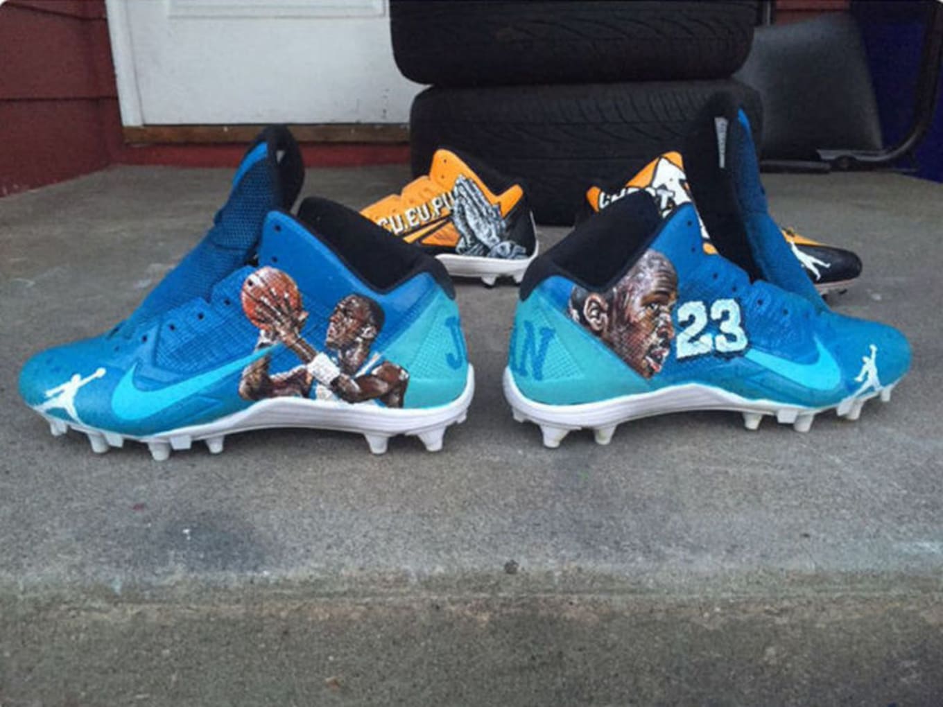 michael jordan cleats