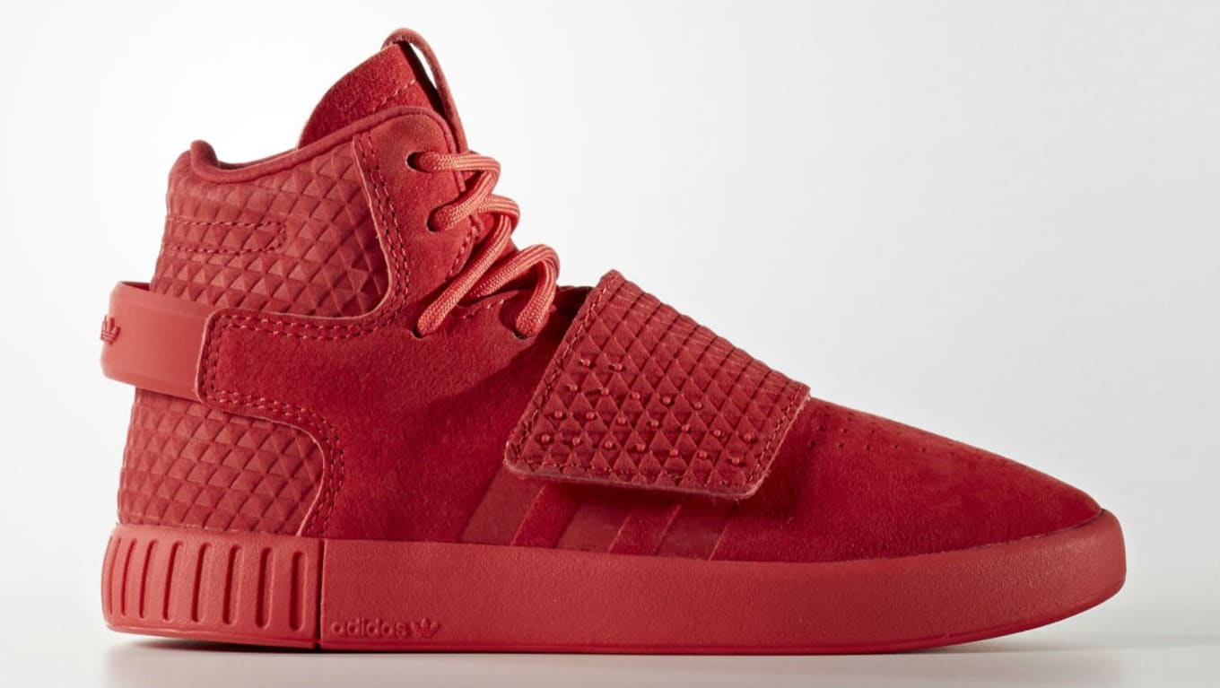 adidas tubular high top red