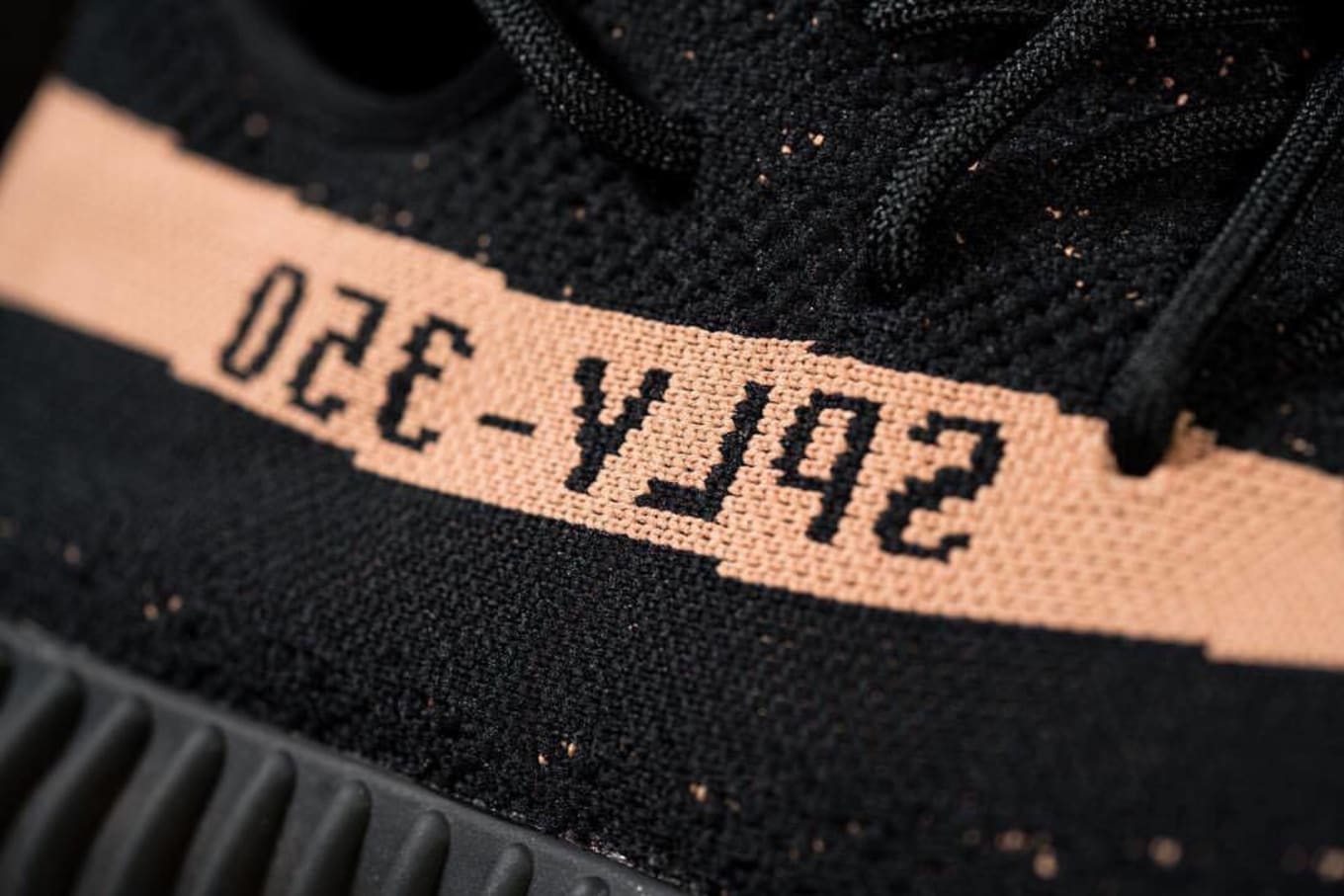 Black and peach yeezys clearance