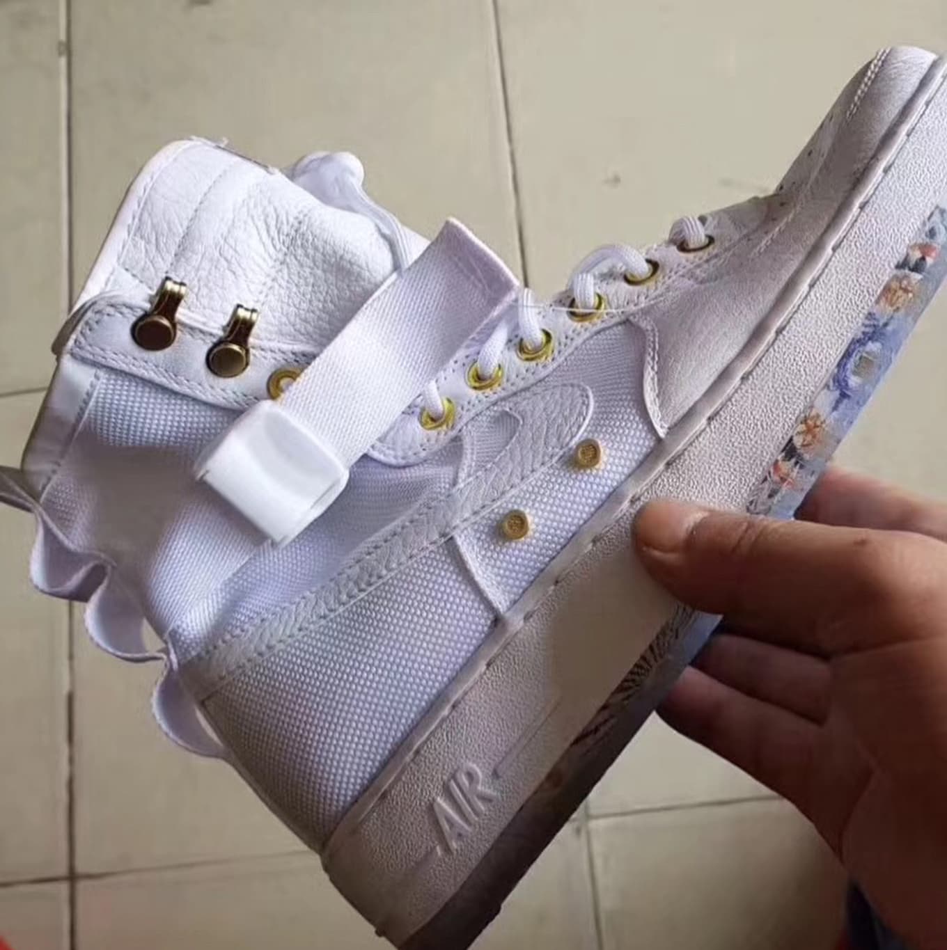 Nike Sf Air Force 1 Chinese New Year Release Date Side Sole Collector