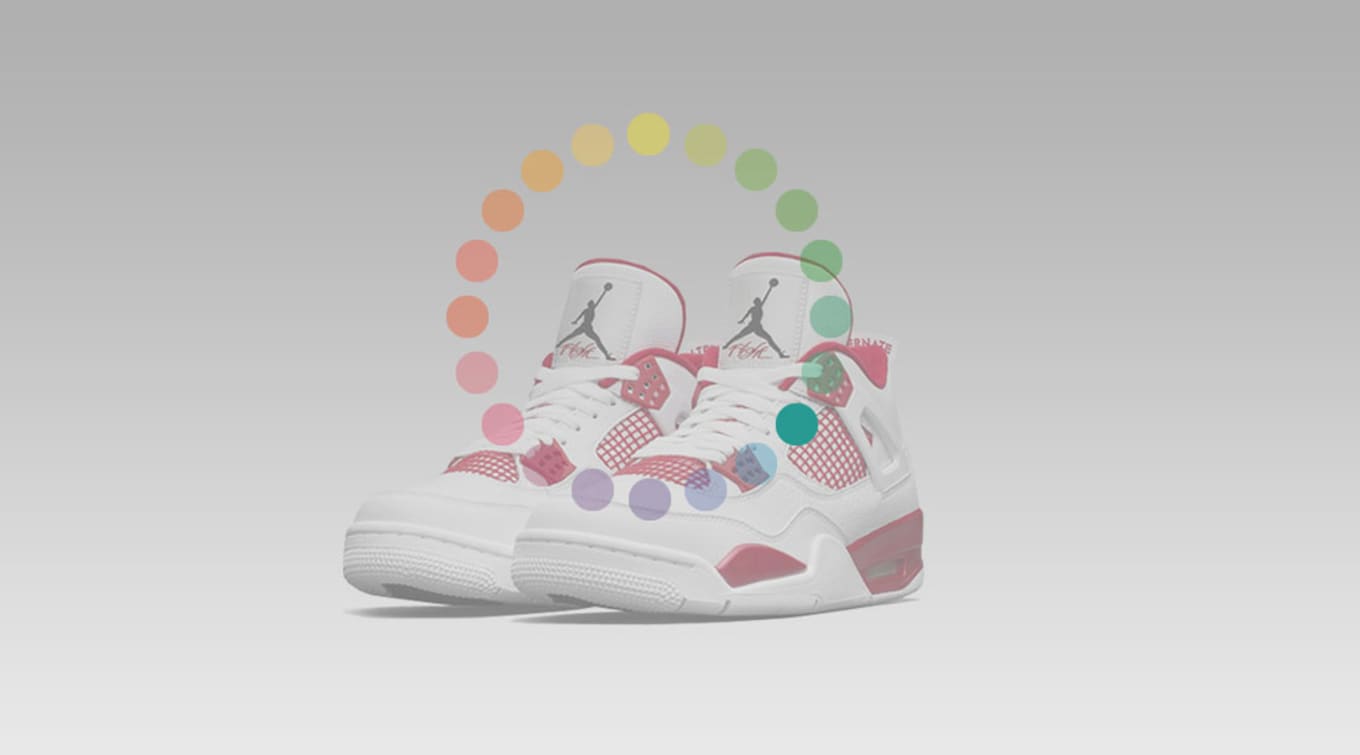 colorful jordans 4