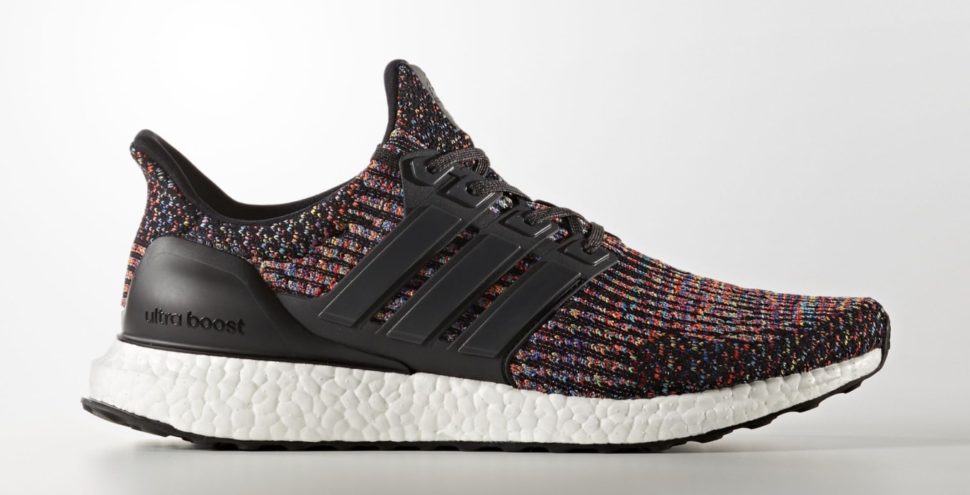 rainbow ultra boost black