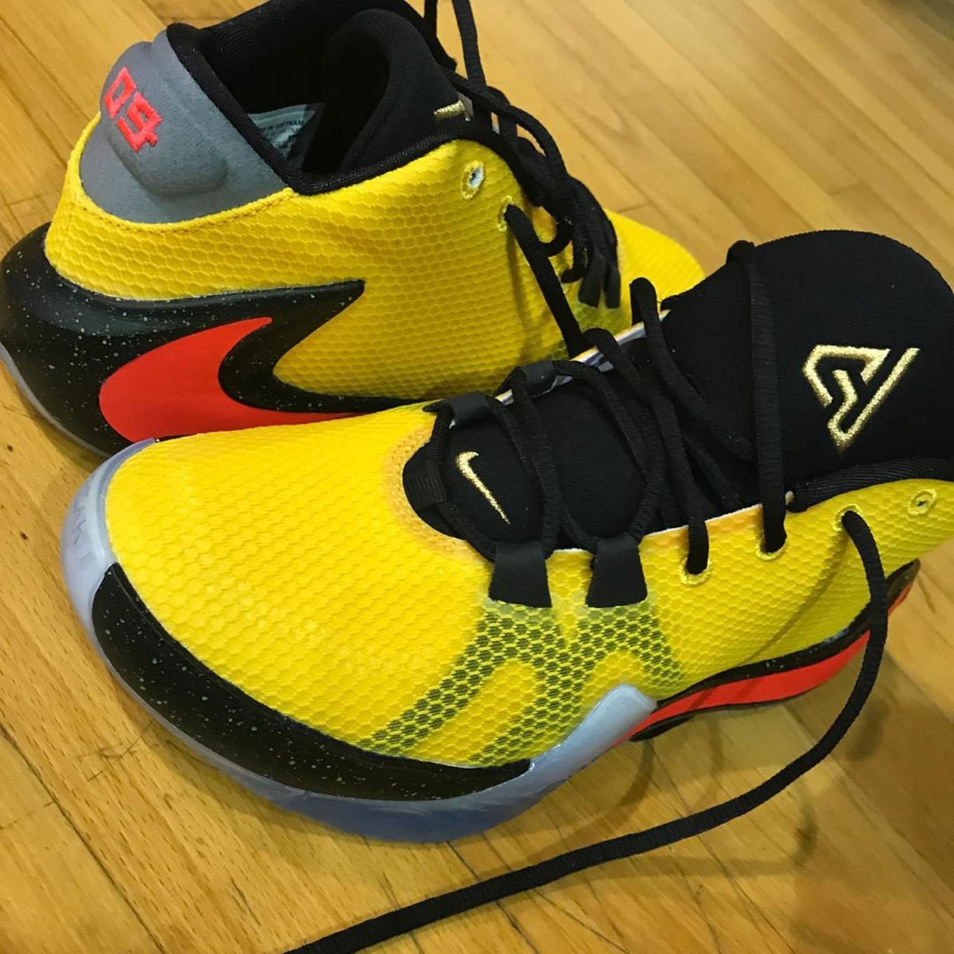 custom giannis shoes