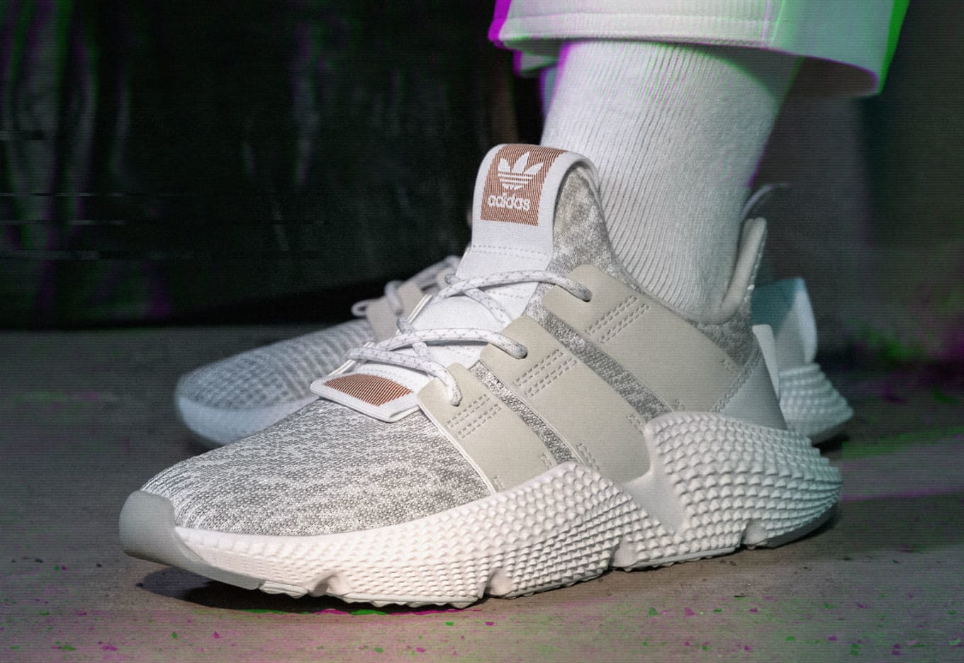 adidas prophere white mens