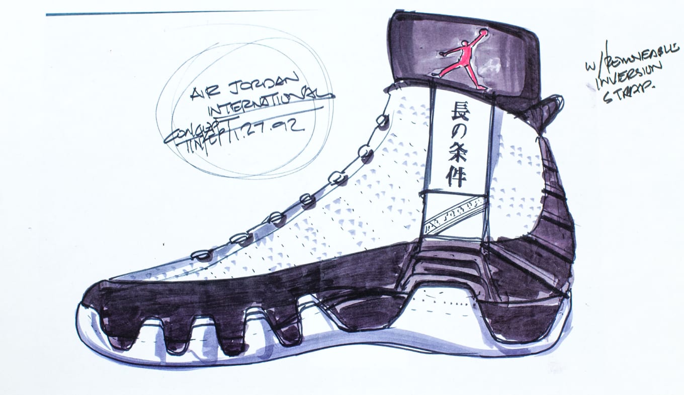 Air Jordan 9 Design Sketch | Sole Collector