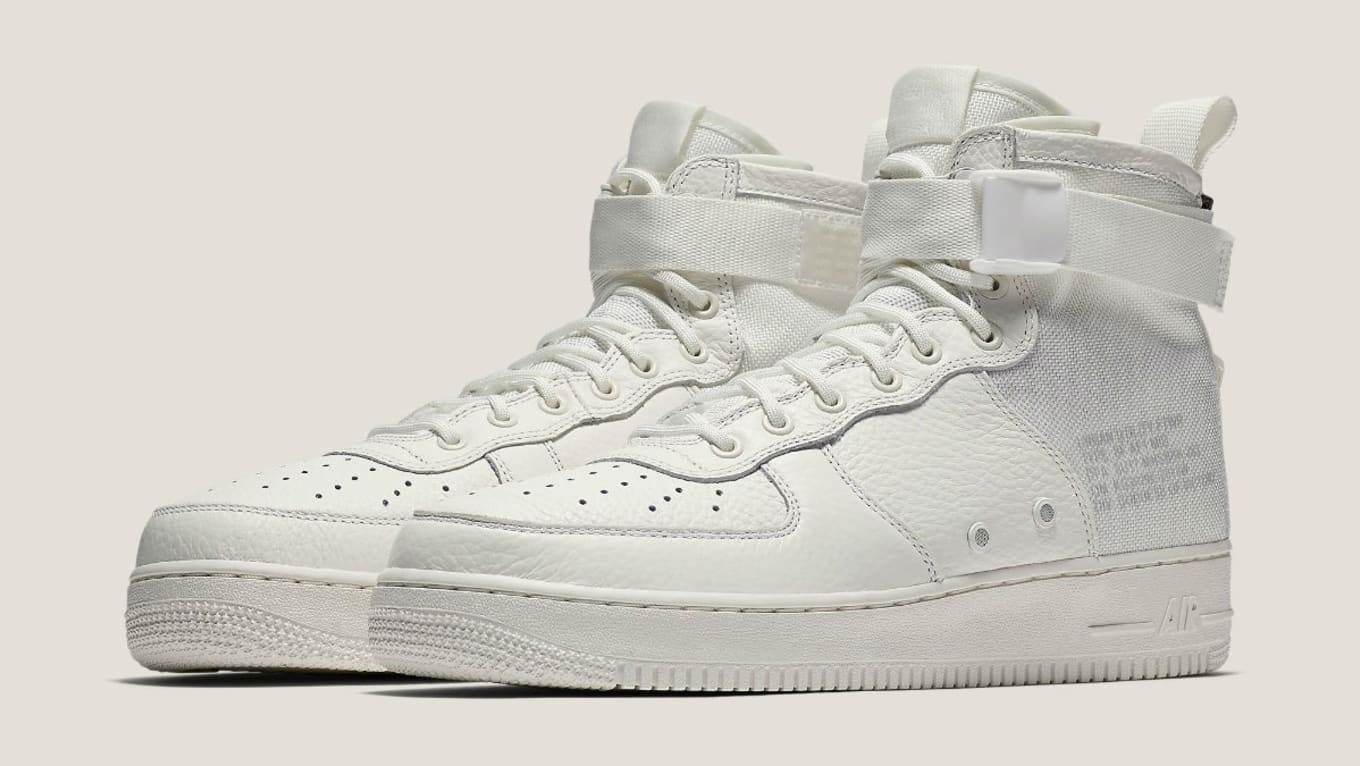 Nike Special Field Air Force 1 Mid Ivory Release Date Aa6655 100
