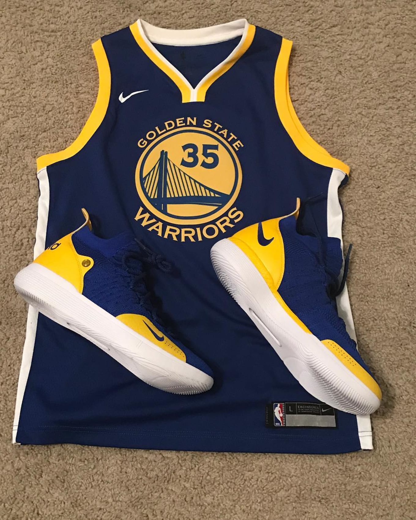 kd 11 warriors