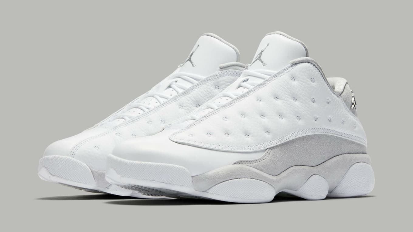 jordan 13 white low