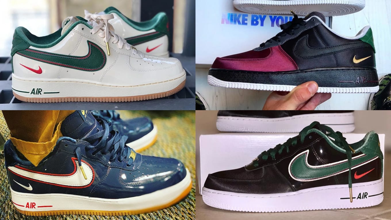 You NIKEiD Air Force 1 Low Nigel Sylvester Designs Sole Collector