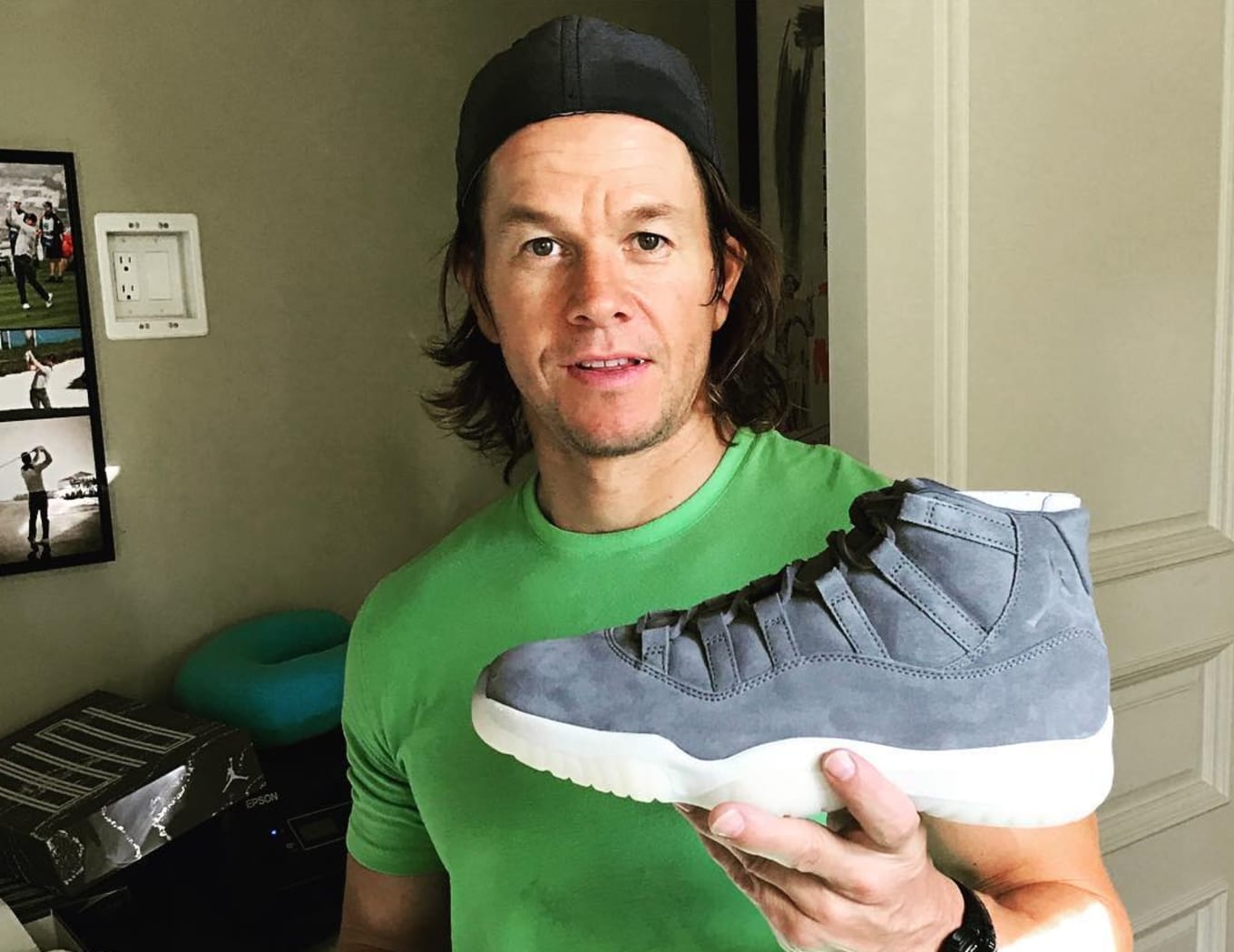 mark wahlberg sneaker collection