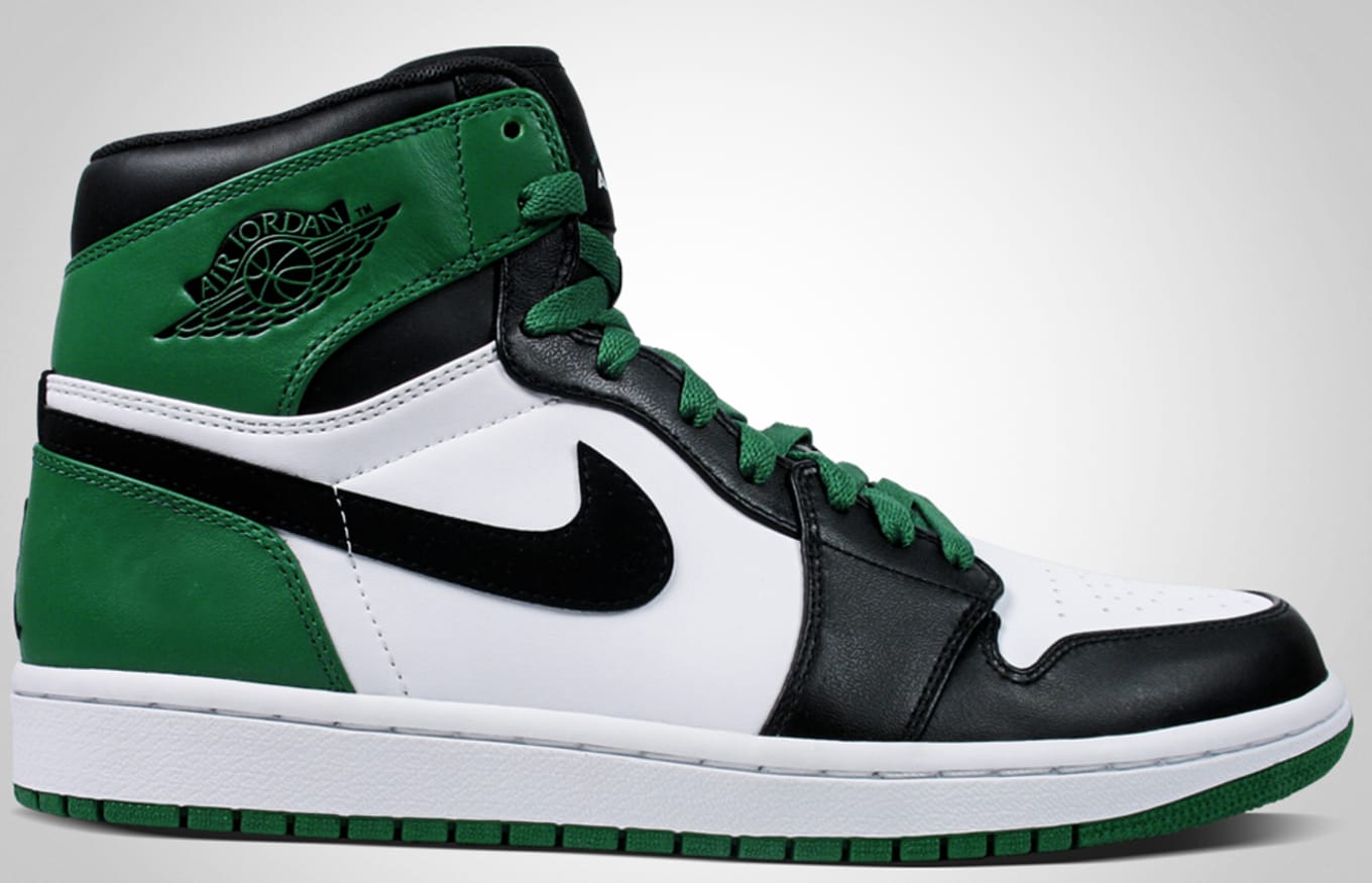 green white black jordans