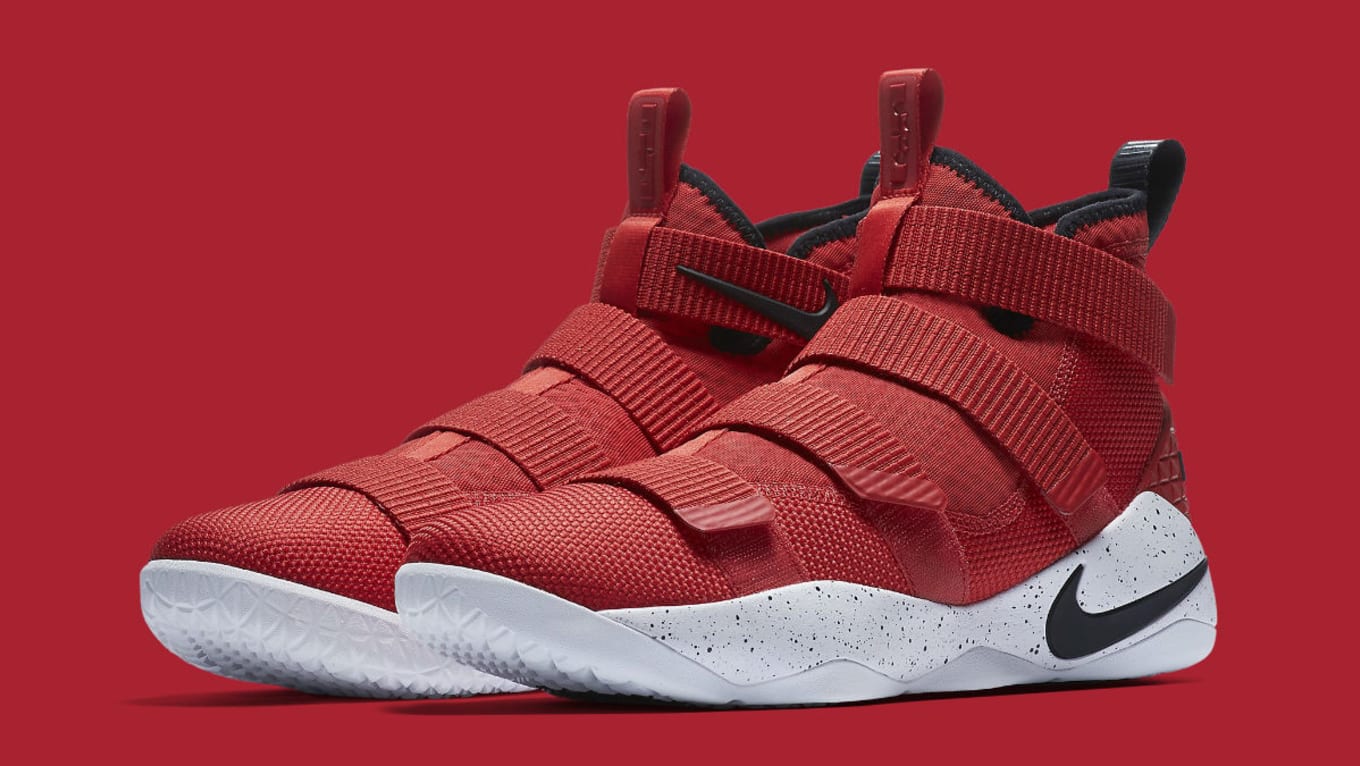 Lebron soldier red best sale