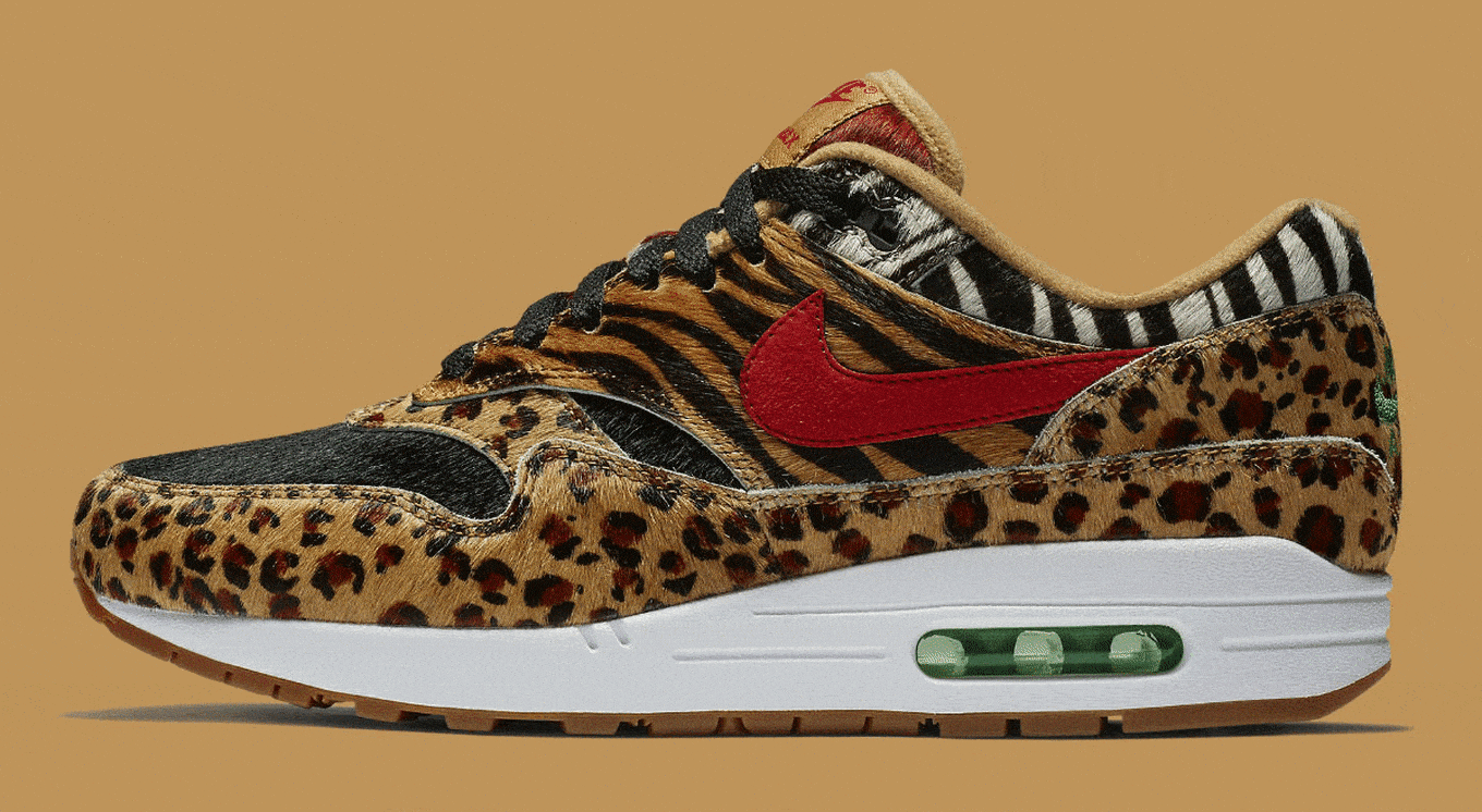 Atmos X Nike Air Max 1 Animal Pack Release Date Aq0928 700 Air Max 95 Aq0929 200 Sole Collector
