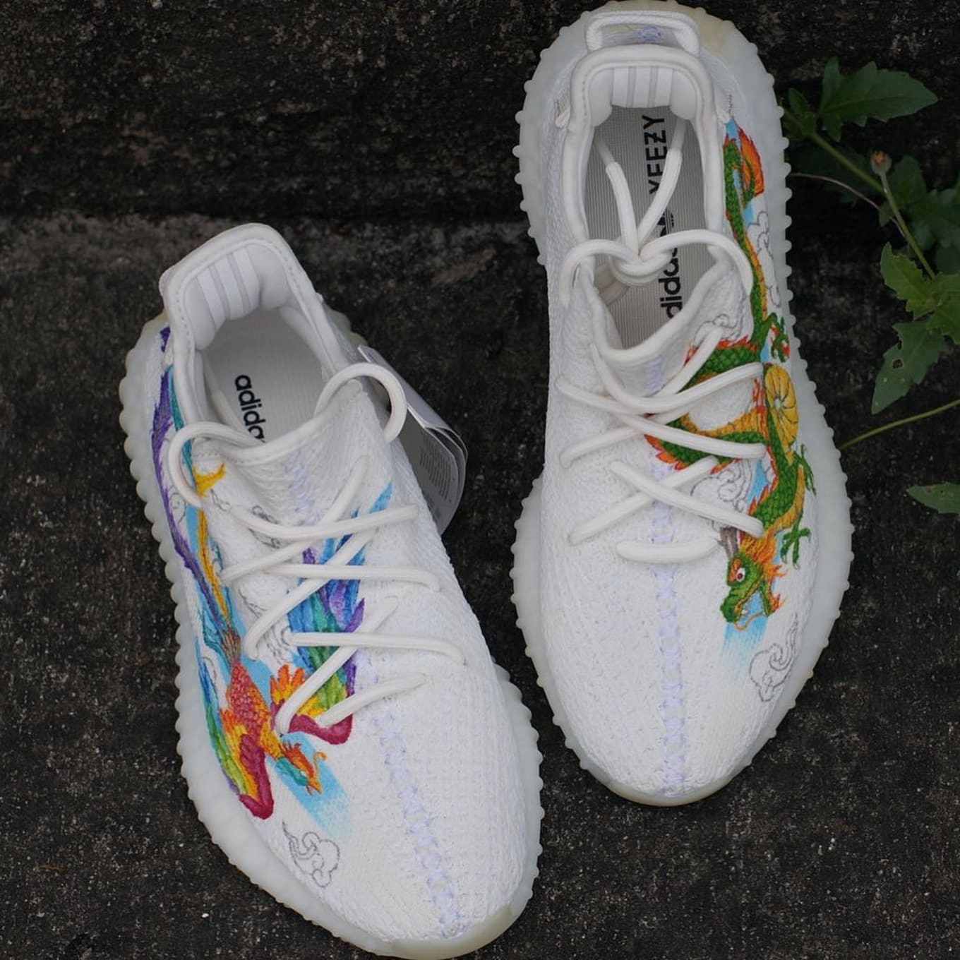 custom yeezy cream