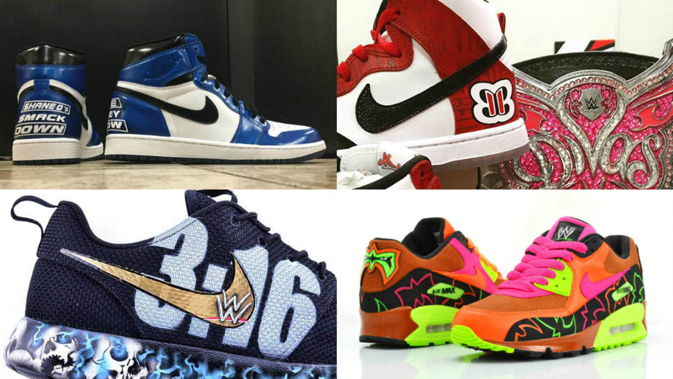 Custom WWE Sneakers | Sole Collector