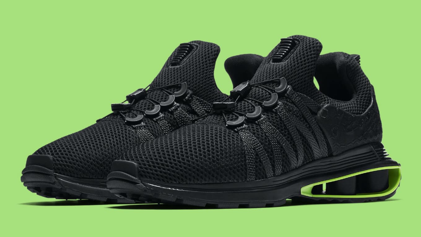 Nike Shox Gravity Luxe Black Green 