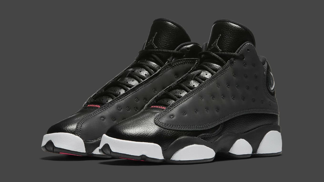 jordan 13 pink and black