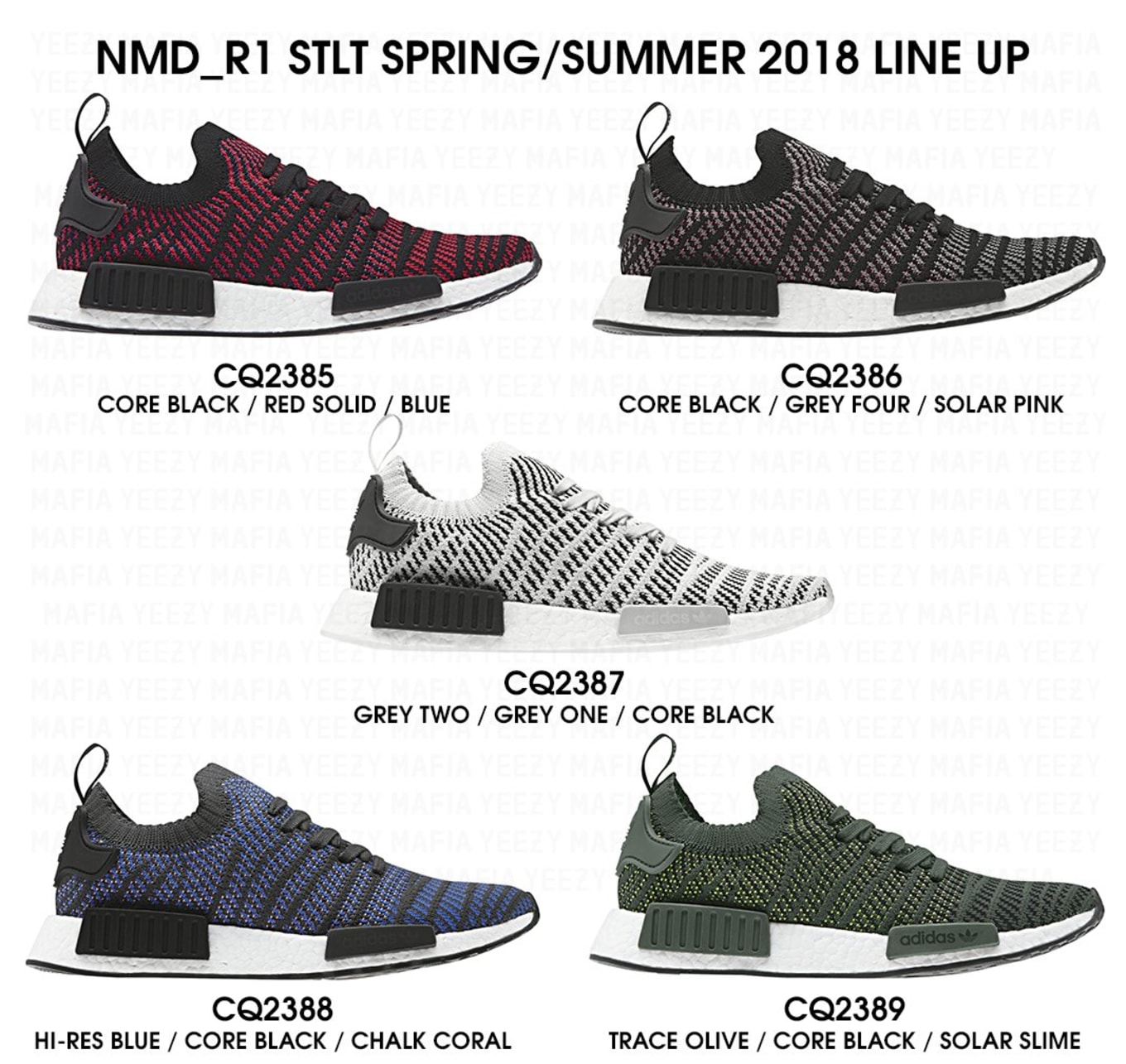 Adidas nmd release dates 2018