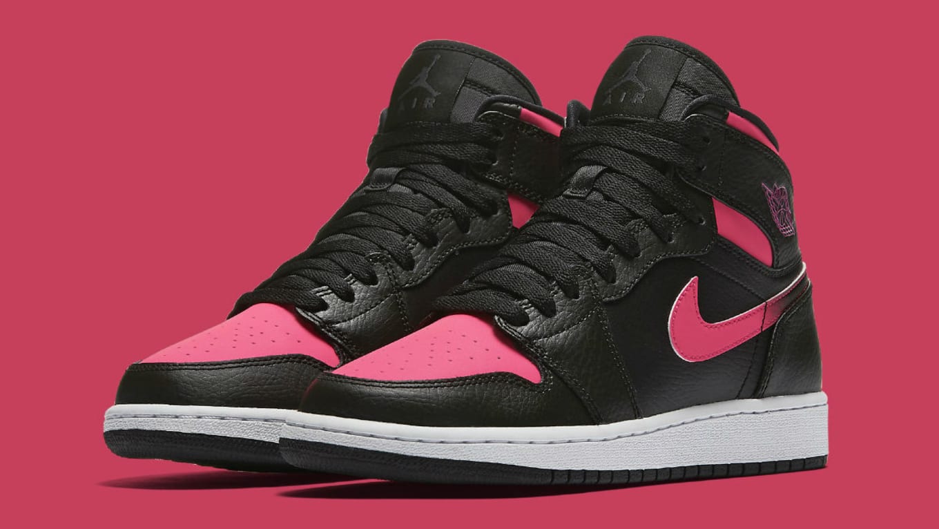 jordan 1 retro high black vivid pink
