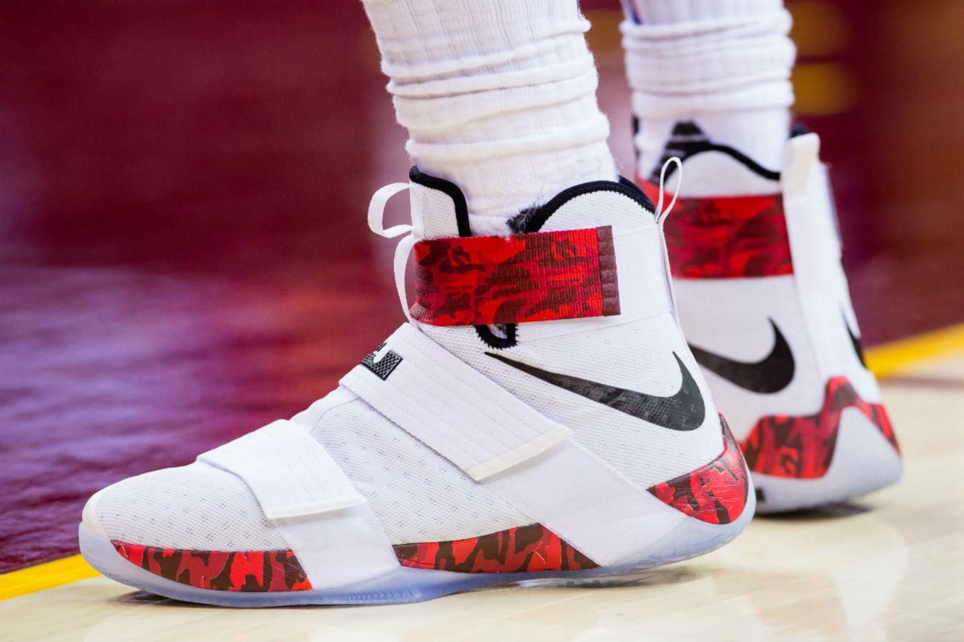 lebron 10 white red