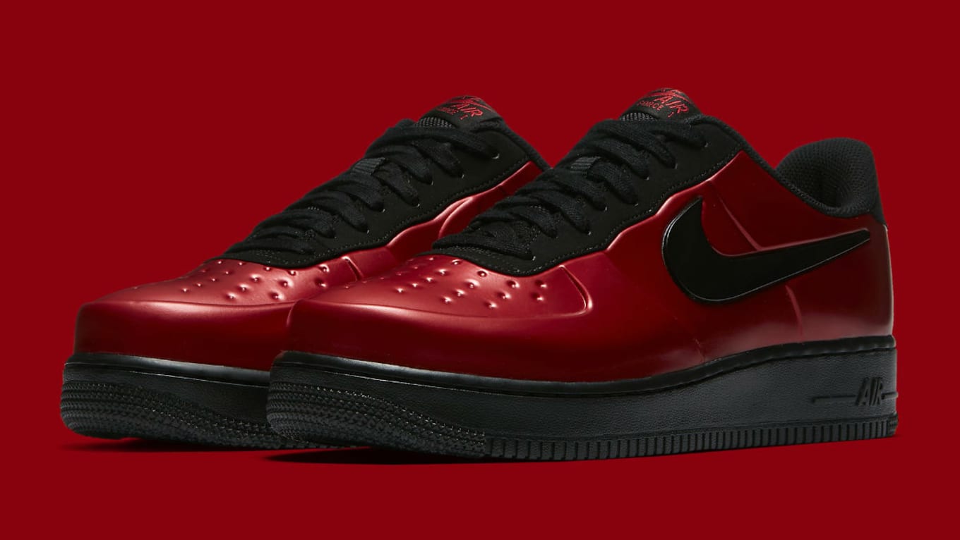 Red air force 1 foamposite store