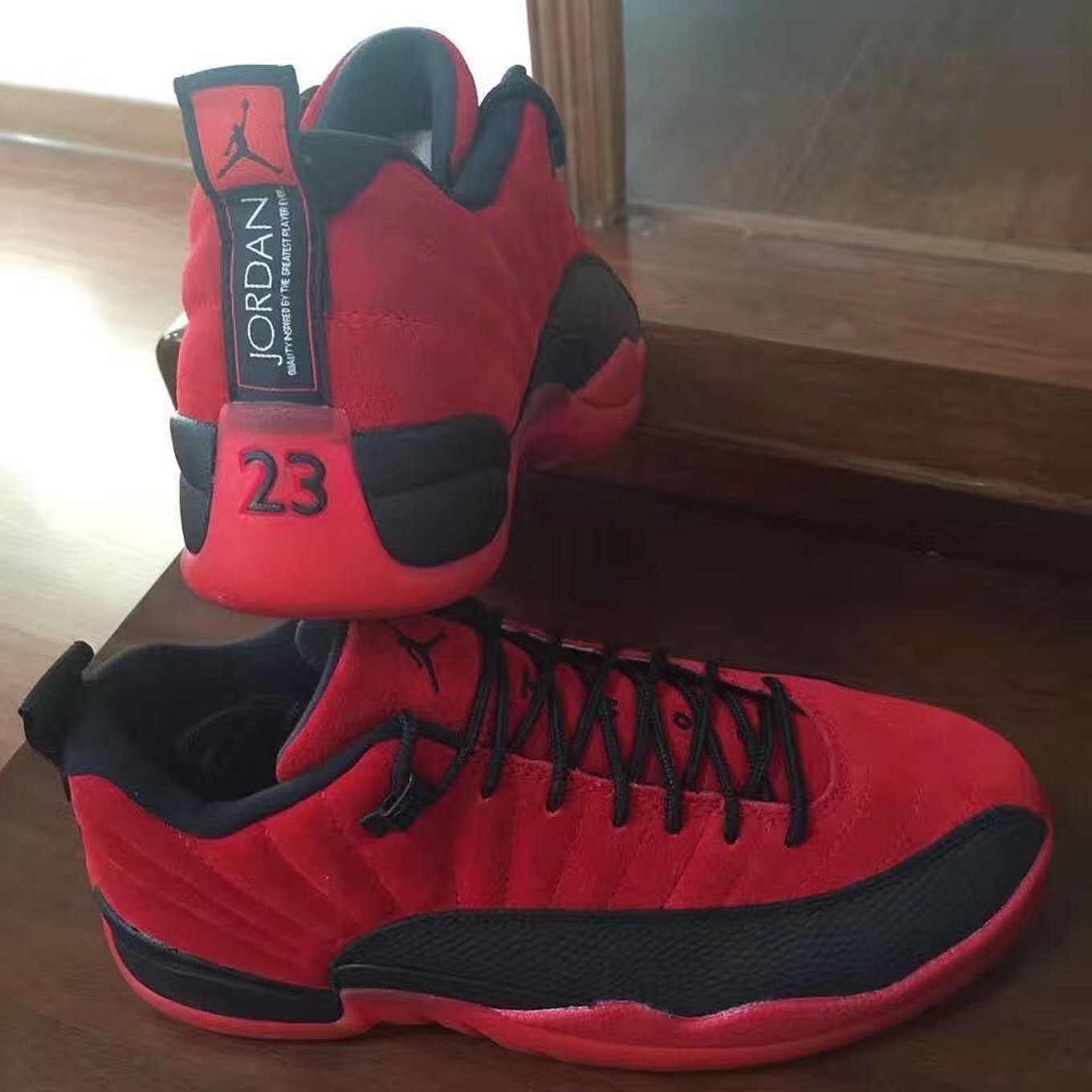 jordan red suede 12