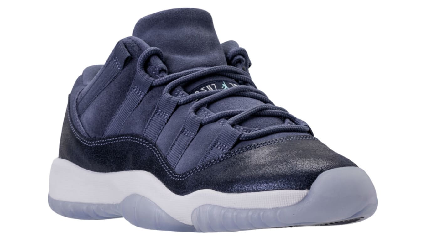 jordan 11 low black blue