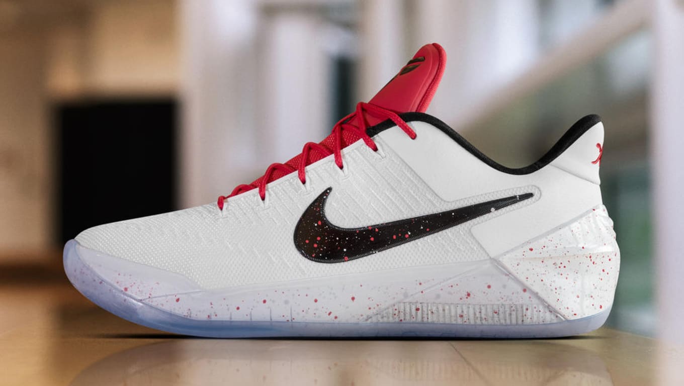 kobe ad white and red