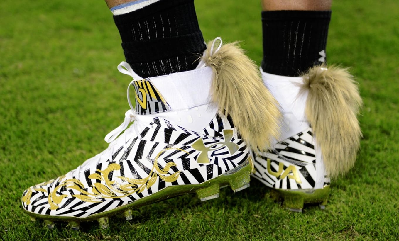 cam newton high top football cleats