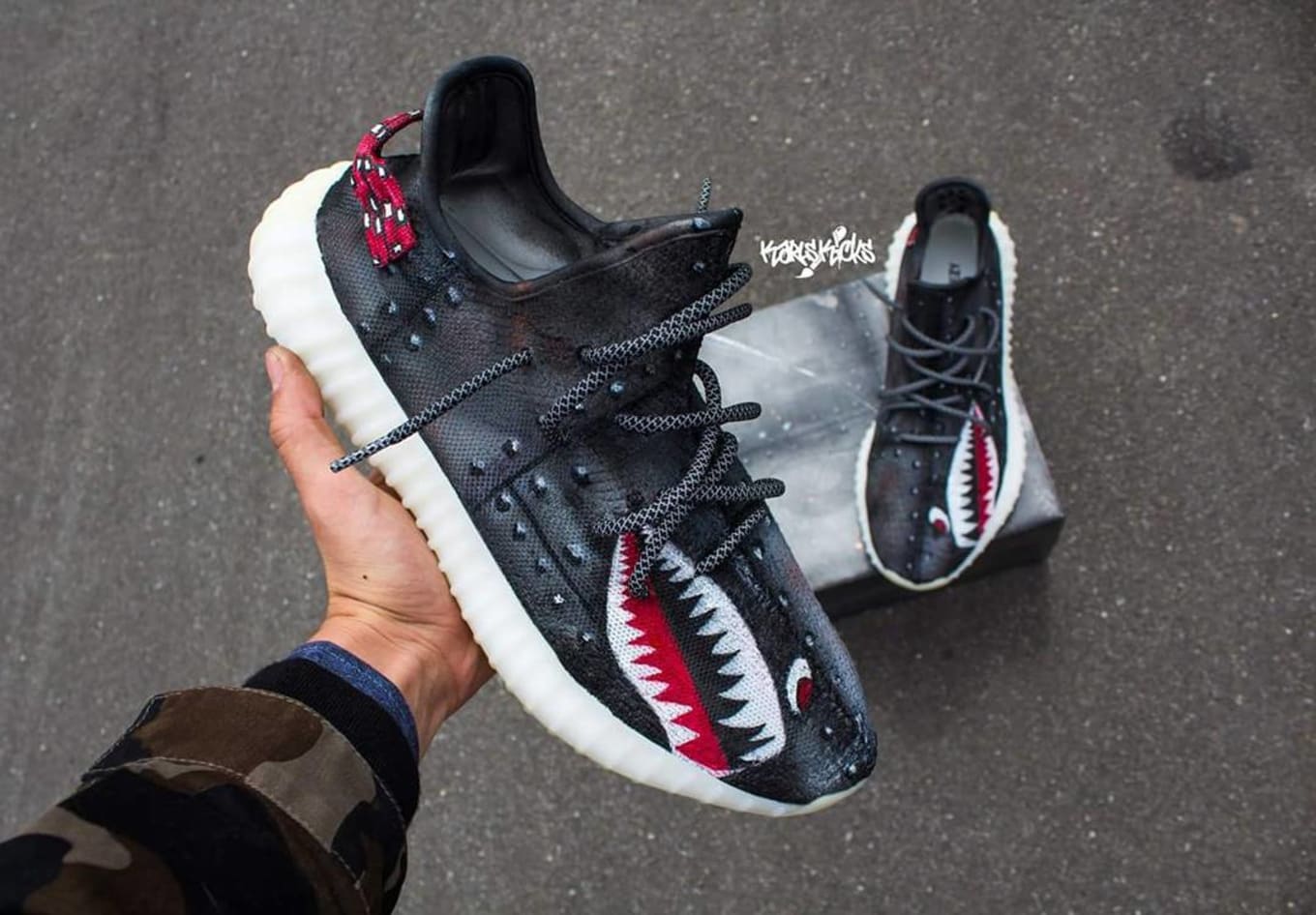 The Best Adidas Yeezy 350 Boost V2 Customs Sole Collector