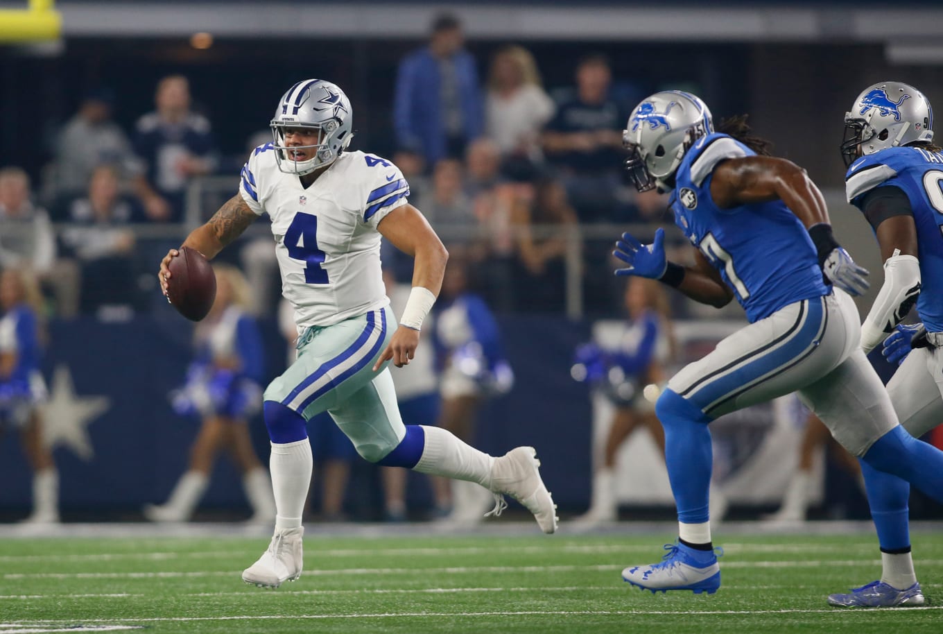 Dak Prescott Adidas Yeezy 750 Cleats