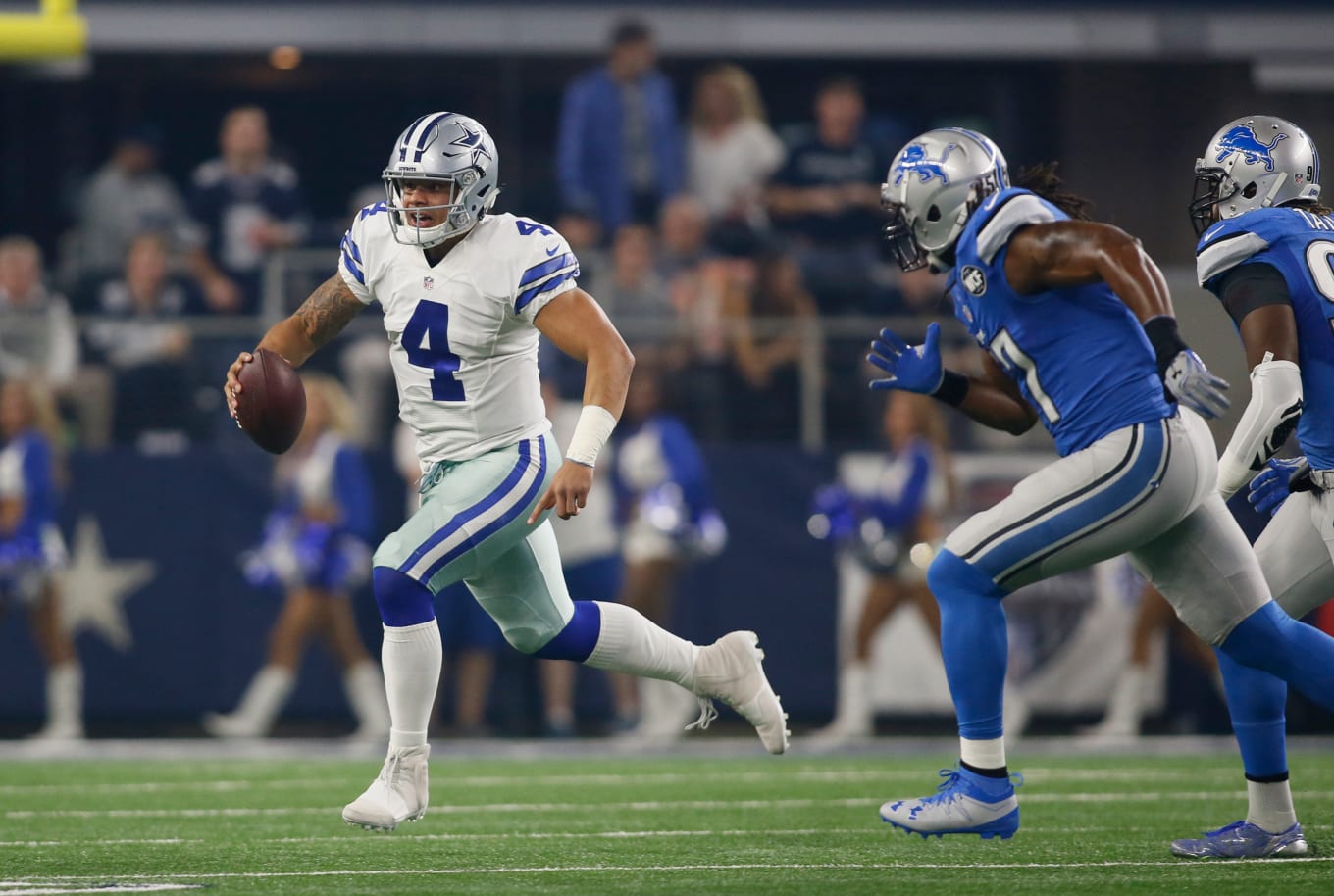 Dak Prescott Adidas Yeezy 750 Cleats 