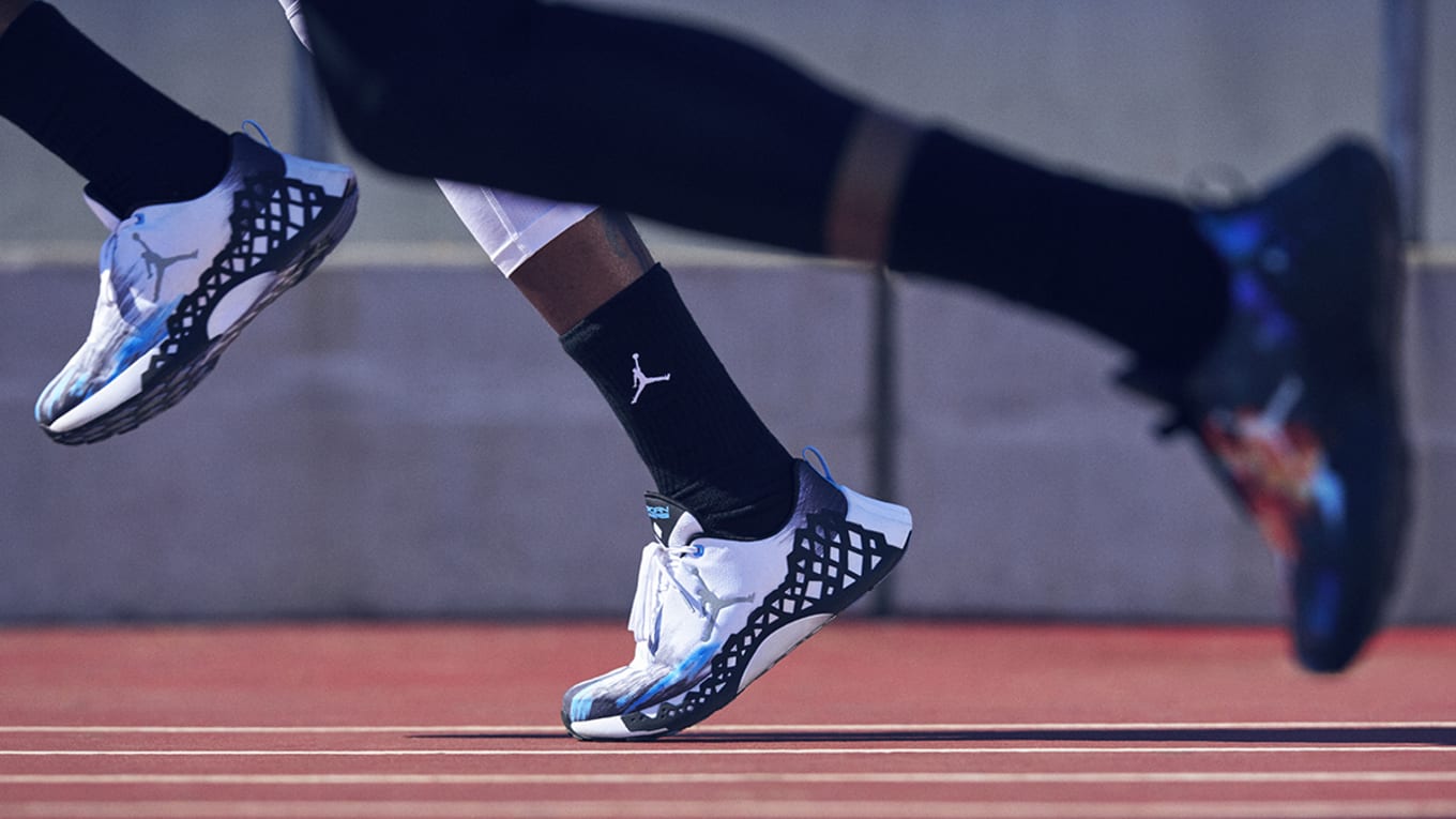 jordan trunner lx on feet