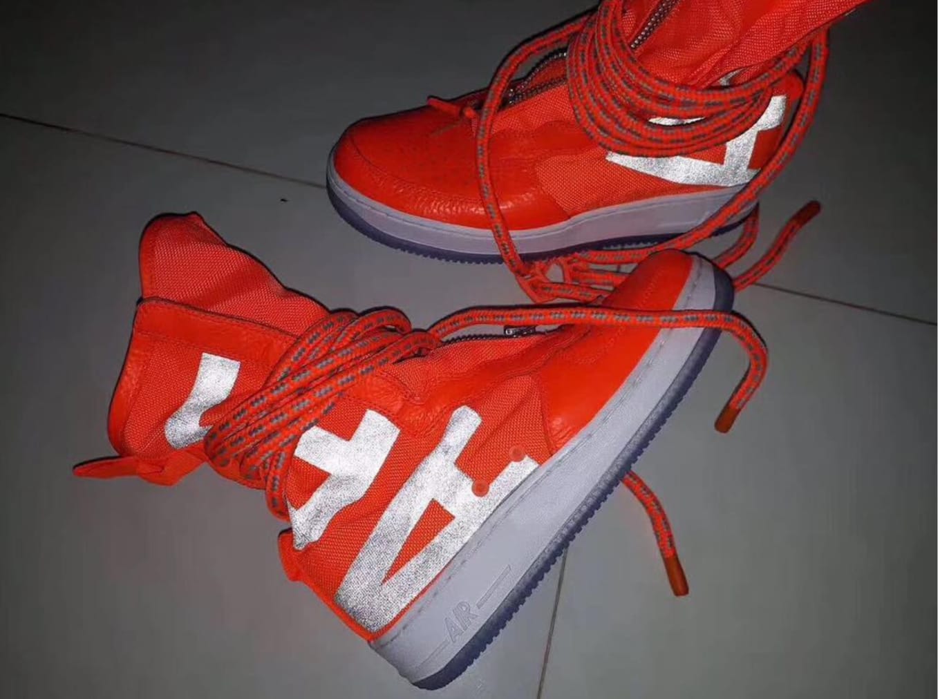 nike sf air force 1 high laces