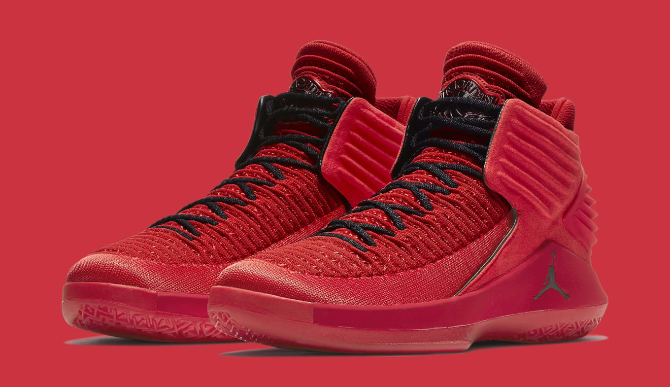 Red Air Jordan 32 Launch Aa1253 601 Rosso Corsa Sole Collector