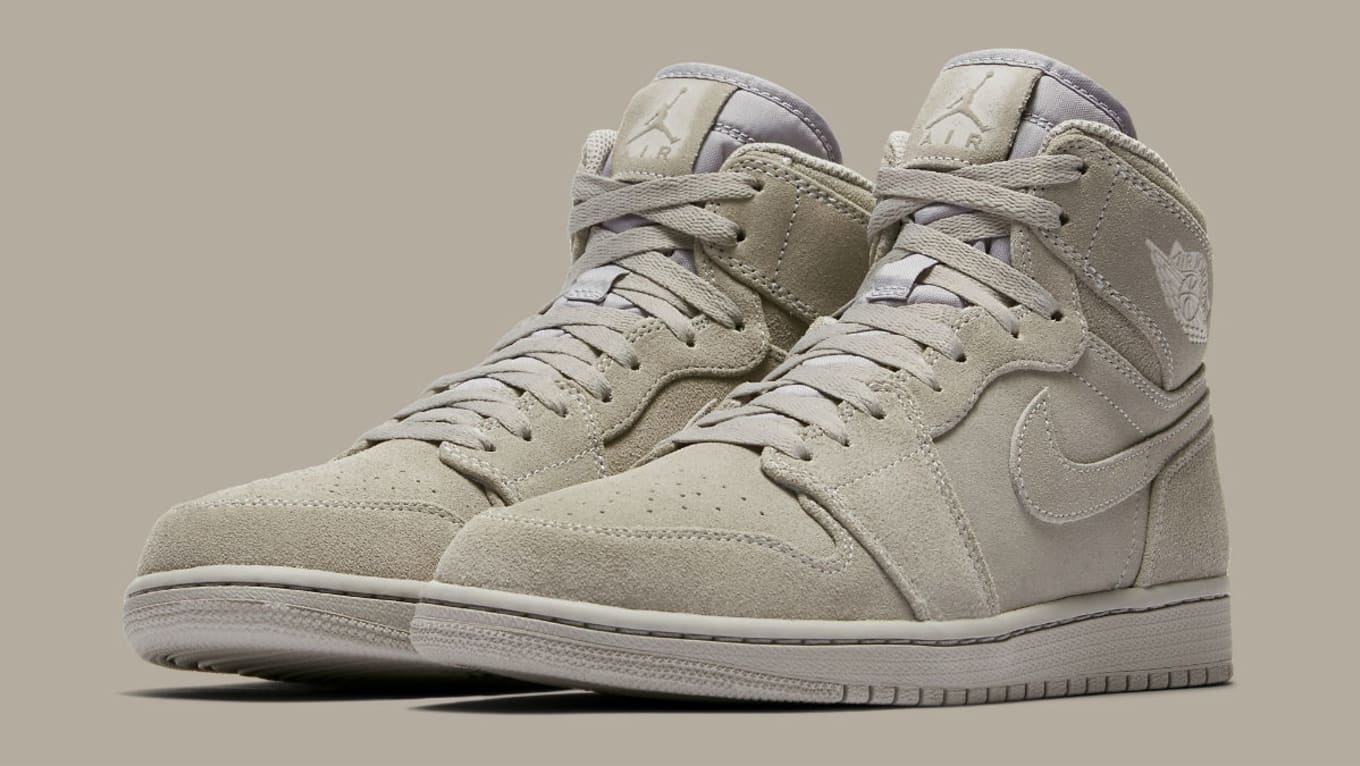 Air Jordan 1 Wolf Grey Suede Release