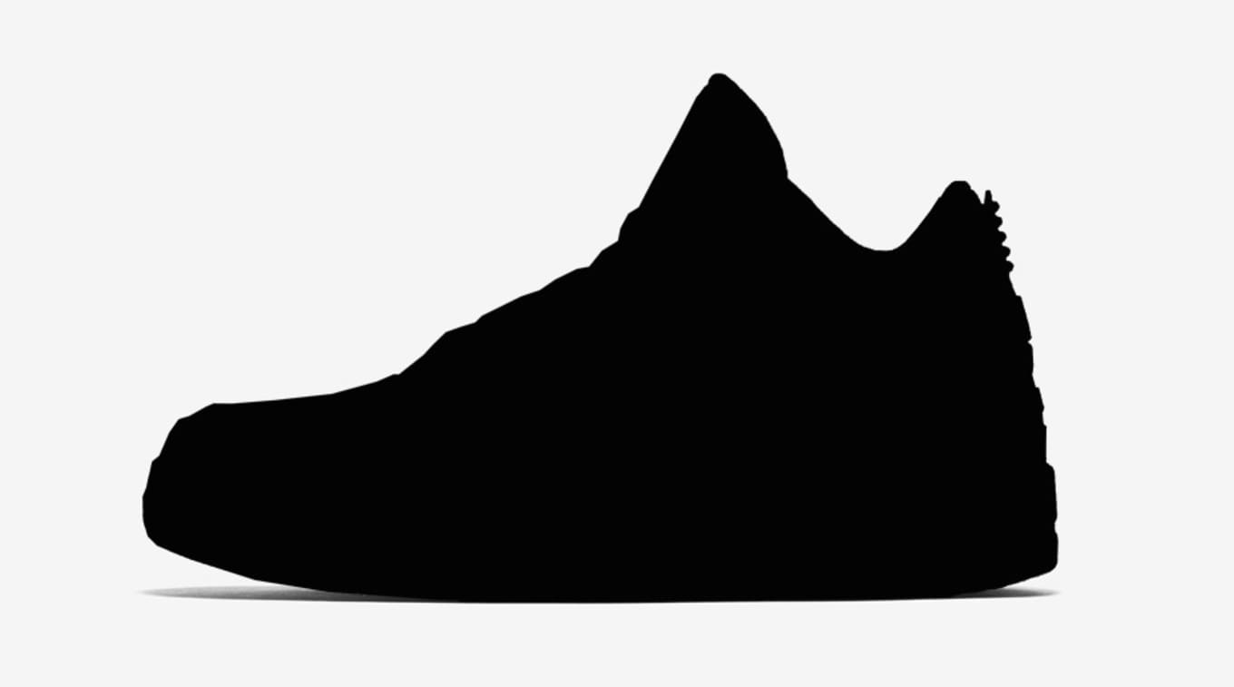 jordan 3 silhouette